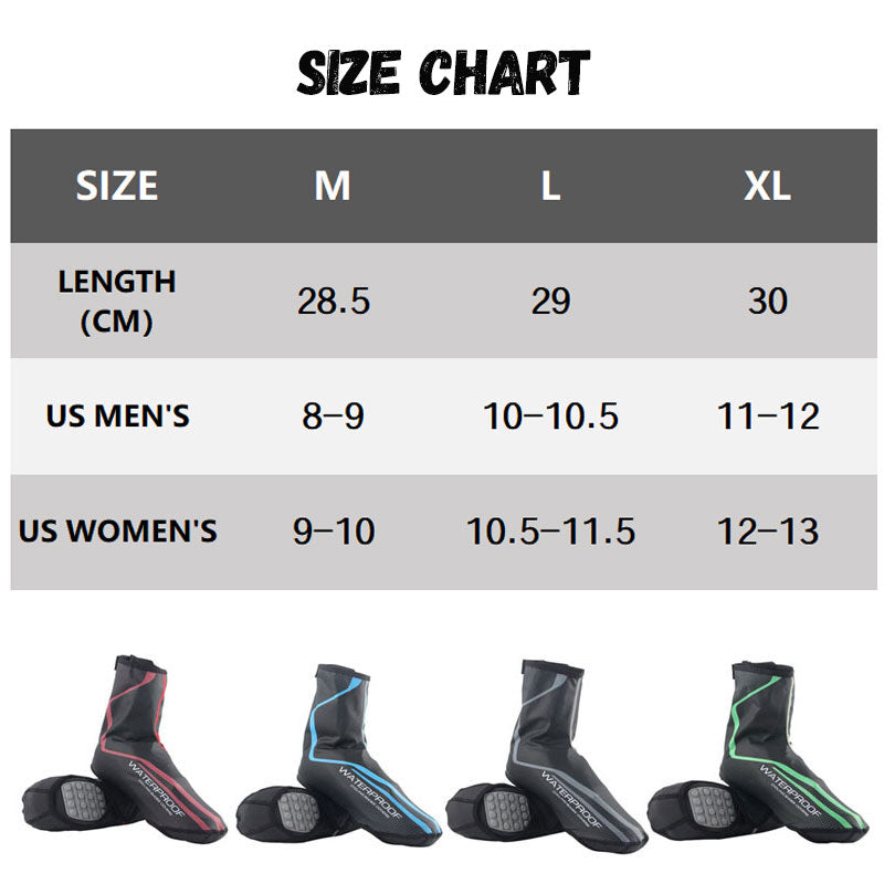 Gift Choice - Outdoor Windproof Waterproof Warm Cycling Shoe Covers（Great Sale⛄BUY 2 Get 5% OFF+FREE SHIPPING）