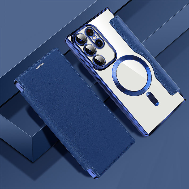 [🔥Today's Lowest Price]New Textured Flip Leather Phone Case for Samsung