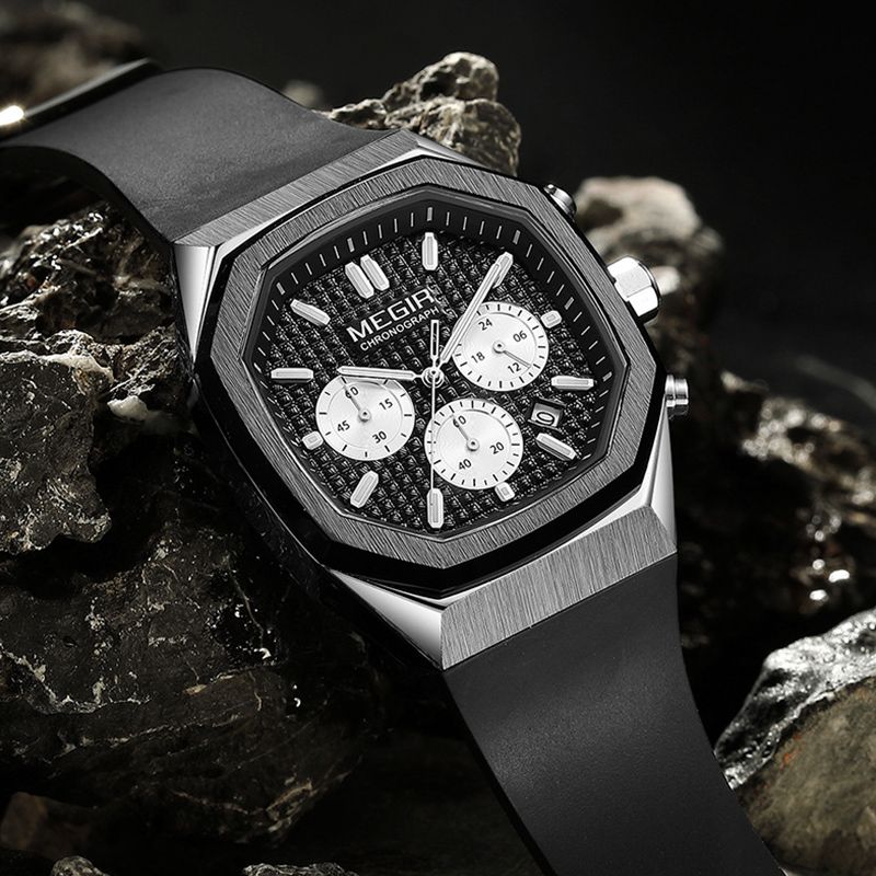 Multi-functional Luminous Octagon Dial Quartz Sport Watch（Great Sale⛄BUY 2 Get 10% OFF）