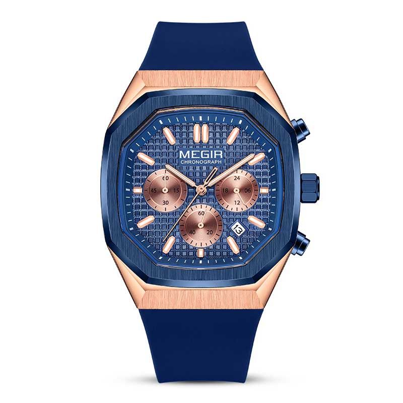 Multi-functional Luminous Octagon Dial Quartz Sport Watch（Great Sale⛄BUY 2 Get 10% OFF）