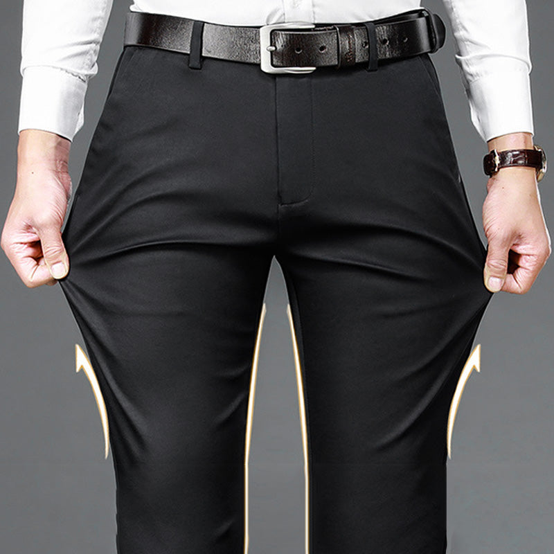 🔥half-price discount 🔥Men’s  Stretchy Straight Fit Plain Pants