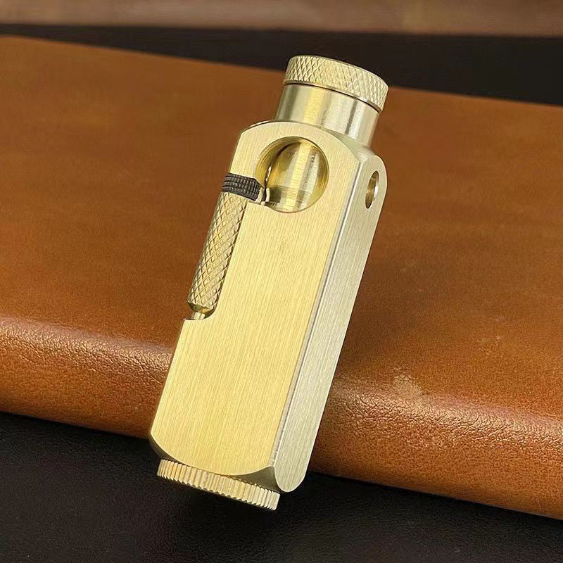 Vintage Brass Kerosene Lighter
