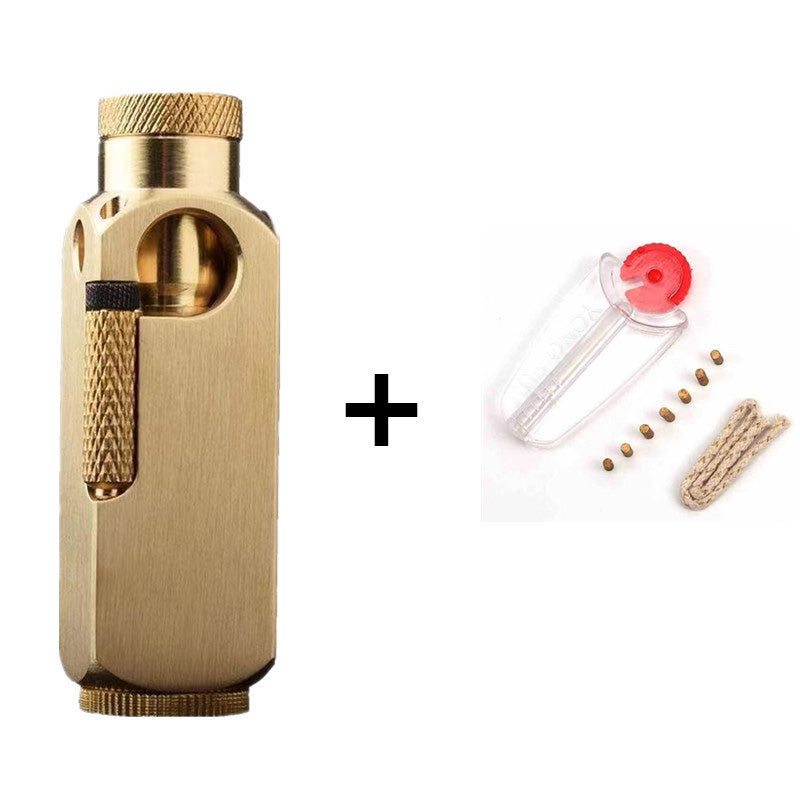 Vintage Brass Kerosene Lighter