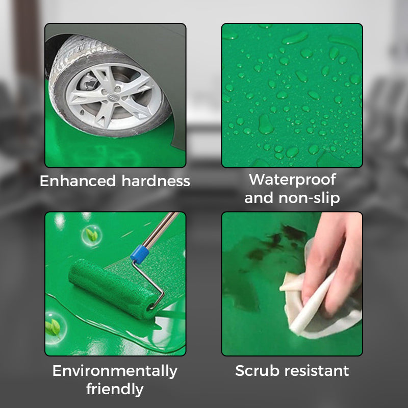 Dust-Resistance Waterborne Epoxy Resin Floor Paint