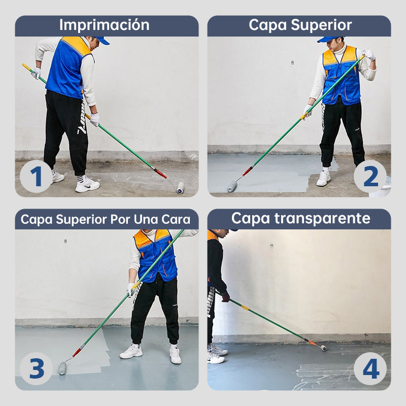 Dust-Resistance Waterborne Epoxy Resin Floor Paint
