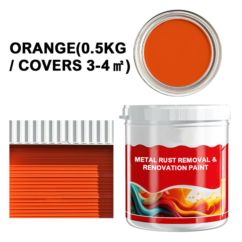 💥Black Friday Sales - 50% OFF🎁Metal Rust Removal & Renovation Paint